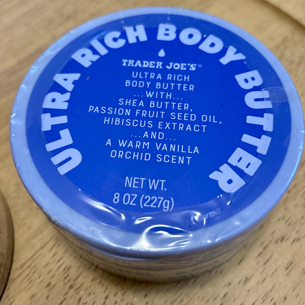 Trader Joe's Ultra Rich Body Butter - Blue